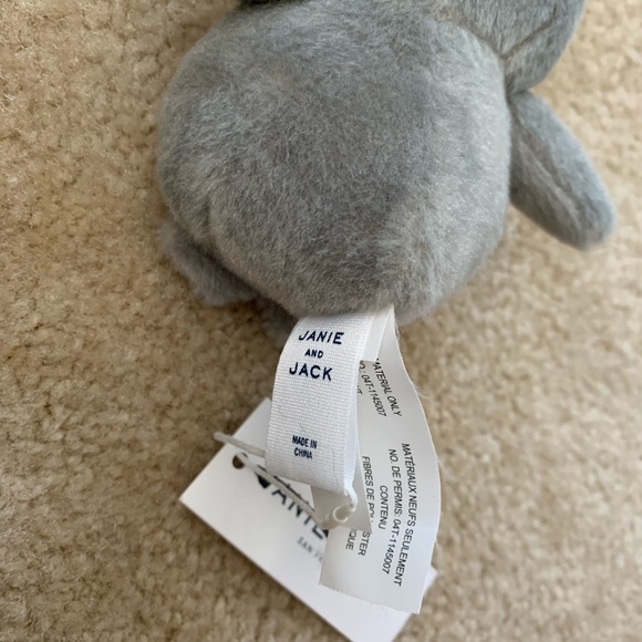 Janie and Jack baby kids mini owl plush toys - Picture 5 of 6